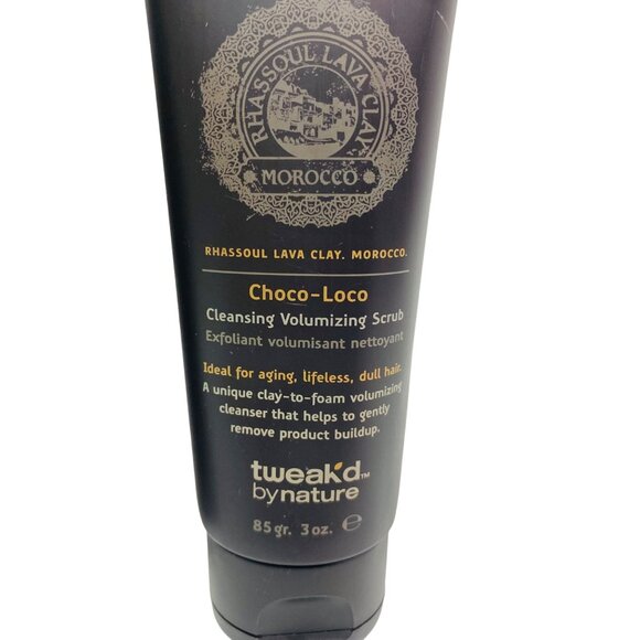 3 Pack Tweakd By Nature Choco-Loco Cleansing Volumizing Scrub 3 Oz - Picture 2 of 3